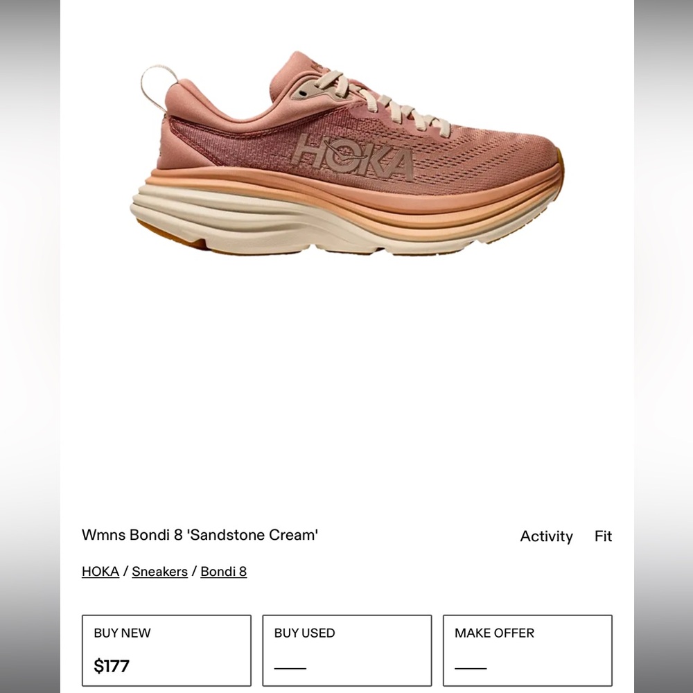 HOKA Women's Bondi 8 Sneakers
